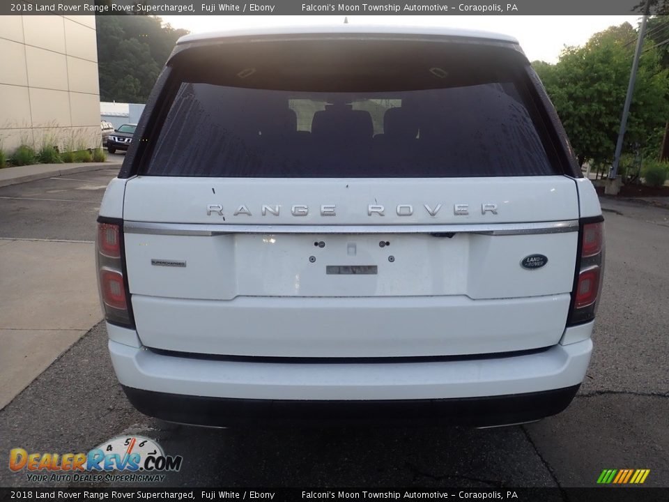 2018 Land Rover Range Rover Supercharged Fuji White / Ebony Photo #3