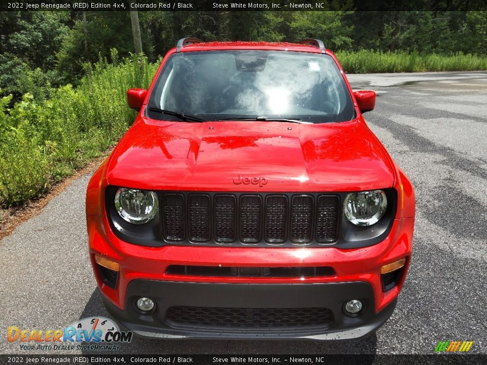 2022 Jeep Renegade (RED) Edition 4x4 Colorado Red / Black Photo #3