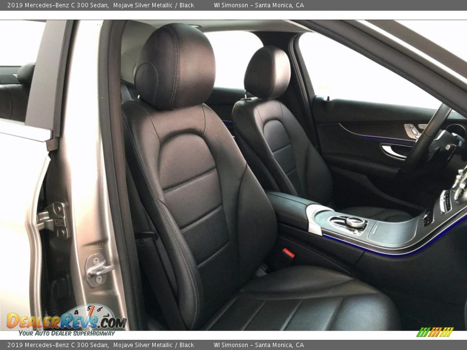 2019 Mercedes-Benz C 300 Sedan Mojave Silver Metallic / Black Photo #6