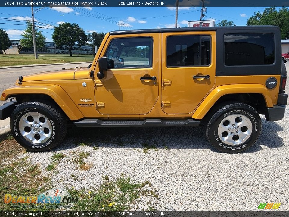 Amp'd 2014 Jeep Wrangler Unlimited Sahara 4x4 Photo #5