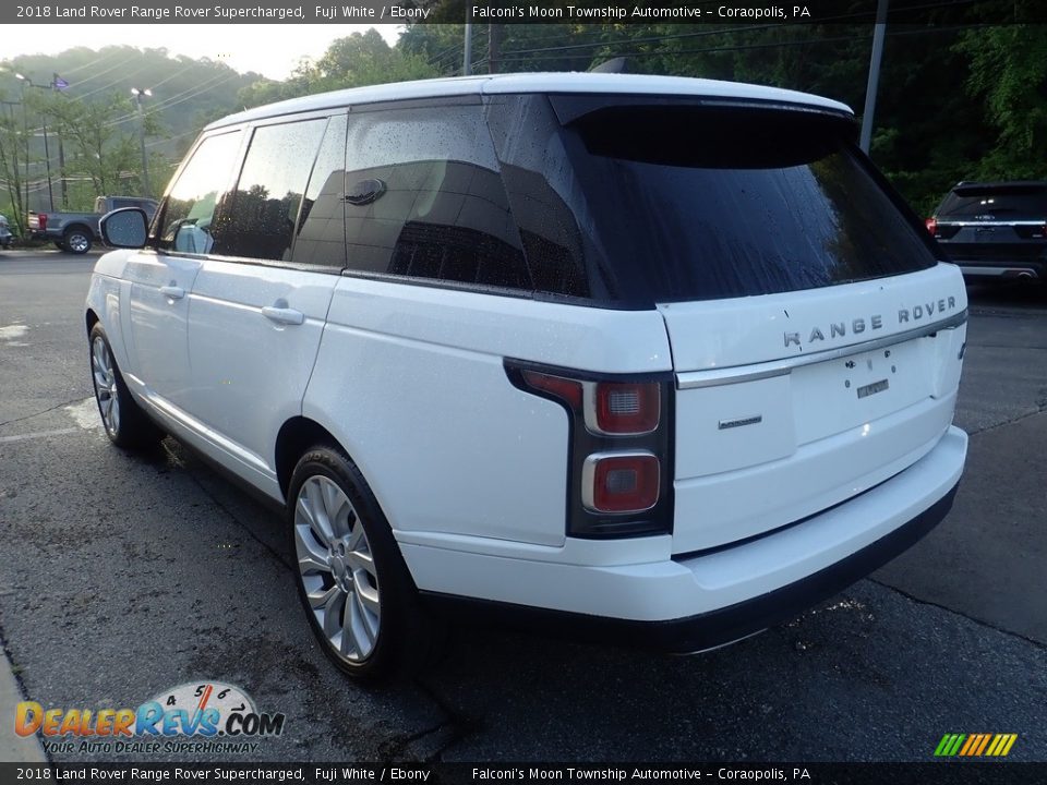 2018 Land Rover Range Rover Supercharged Fuji White / Ebony Photo #5