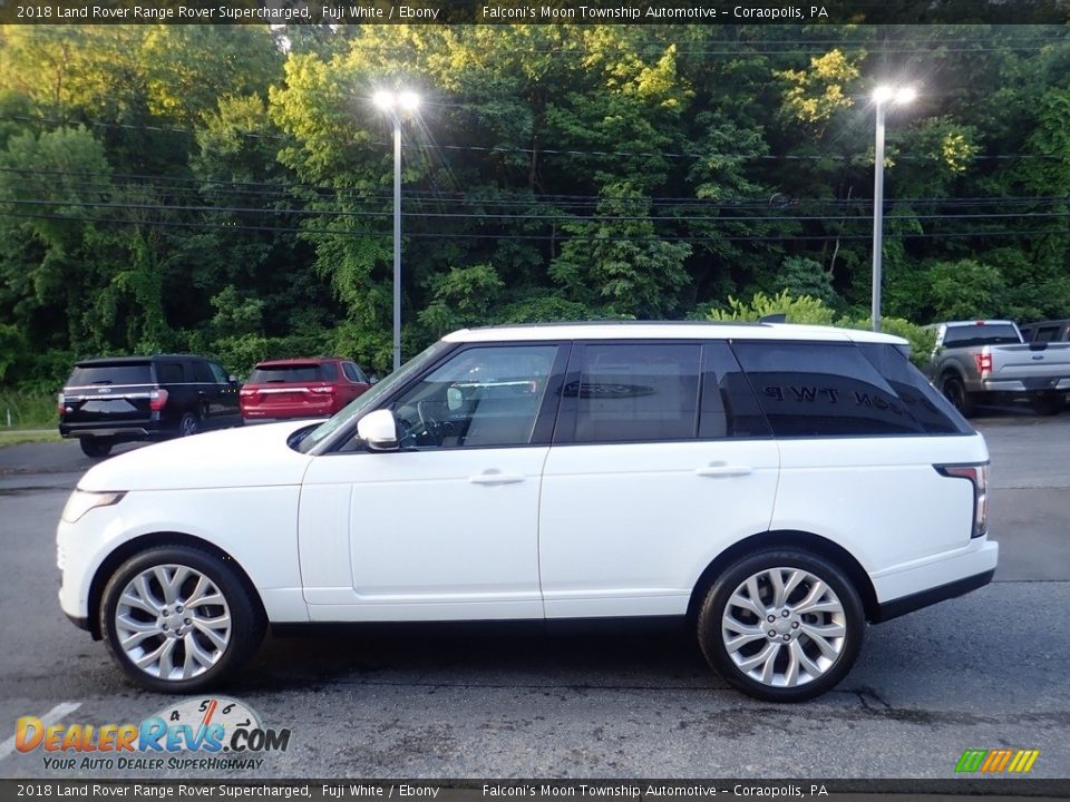 2018 Land Rover Range Rover Supercharged Fuji White / Ebony Photo #6