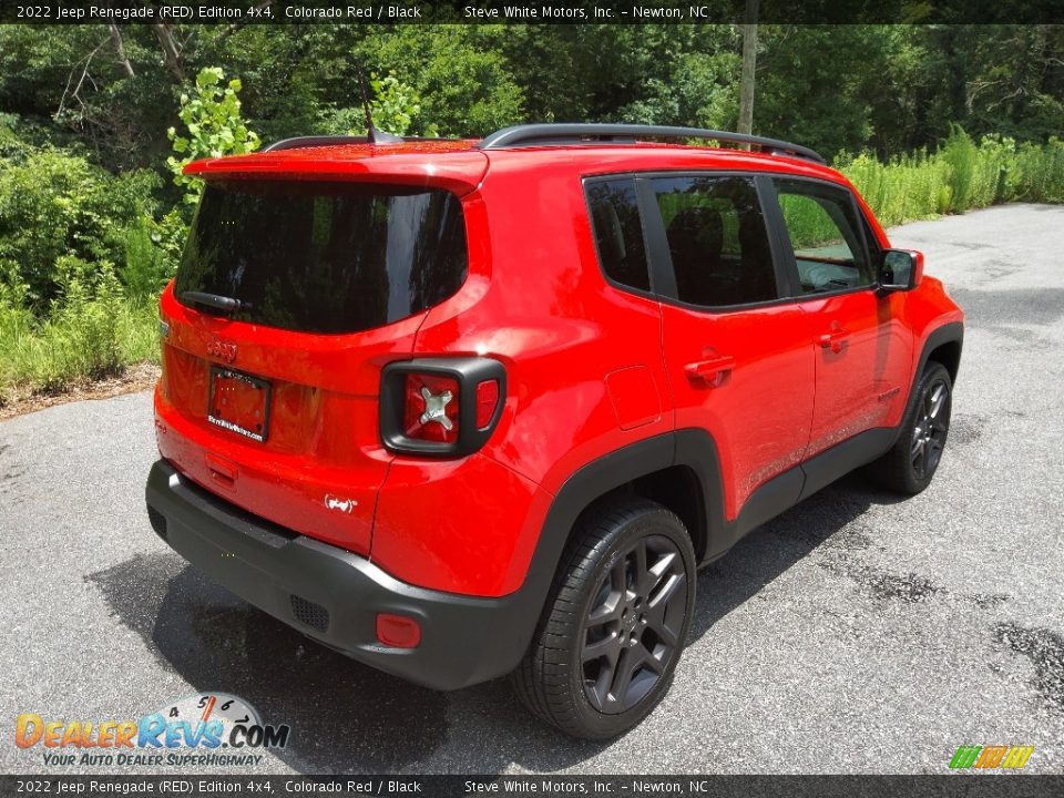 2022 Jeep Renegade (RED) Edition 4x4 Colorado Red / Black Photo #6