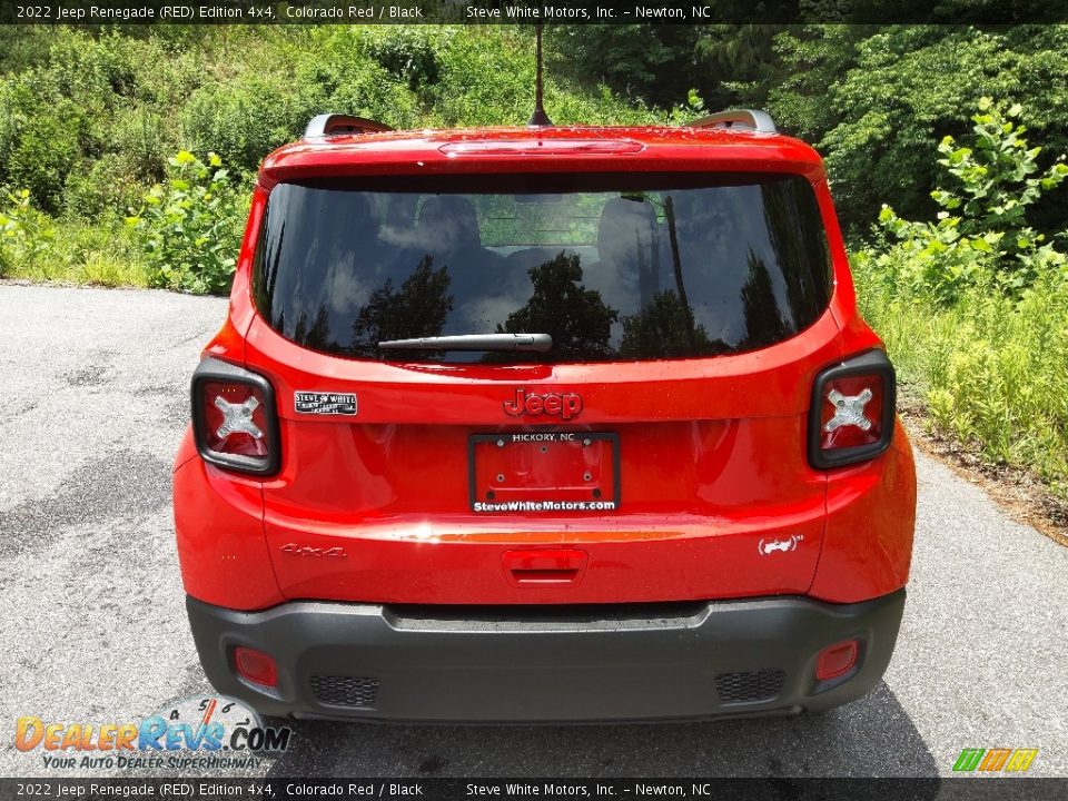 2022 Jeep Renegade (RED) Edition 4x4 Colorado Red / Black Photo #7