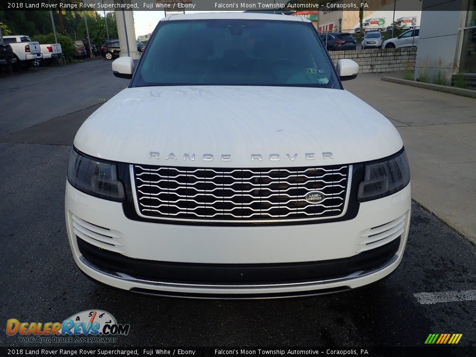 2018 Land Rover Range Rover Supercharged Fuji White / Ebony Photo #8