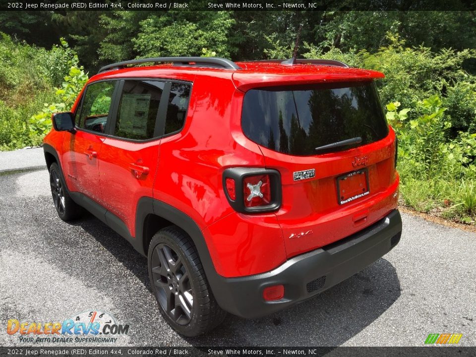 2022 Jeep Renegade (RED) Edition 4x4 Colorado Red / Black Photo #8