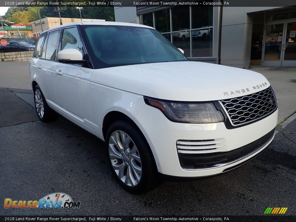 2018 Land Rover Range Rover Supercharged Fuji White / Ebony Photo #9