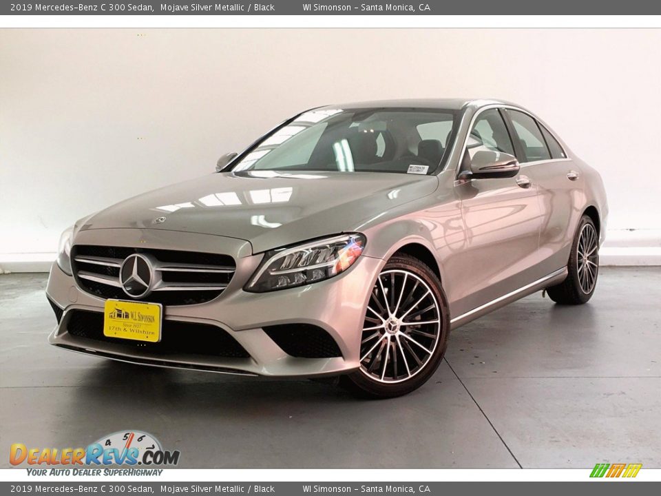 2019 Mercedes-Benz C 300 Sedan Mojave Silver Metallic / Black Photo #12