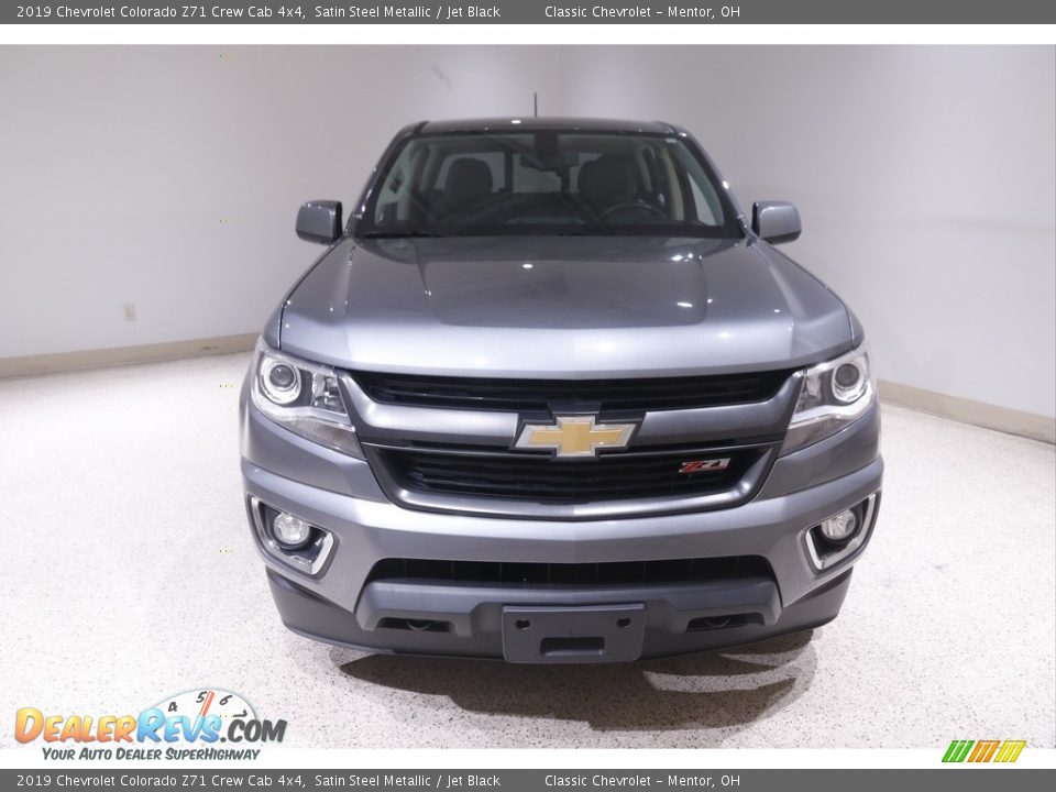 2019 Chevrolet Colorado Z71 Crew Cab 4x4 Satin Steel Metallic / Jet Black Photo #2