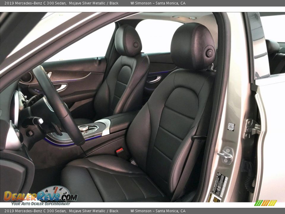 2019 Mercedes-Benz C 300 Sedan Mojave Silver Metallic / Black Photo #14