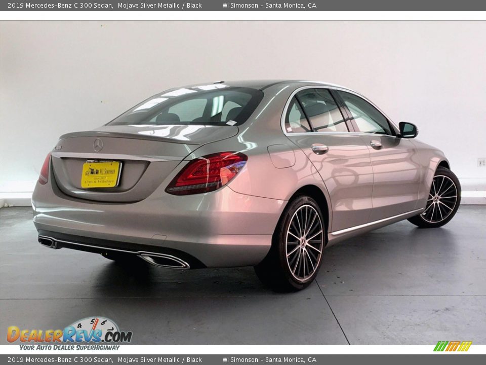 2019 Mercedes-Benz C 300 Sedan Mojave Silver Metallic / Black Photo #16