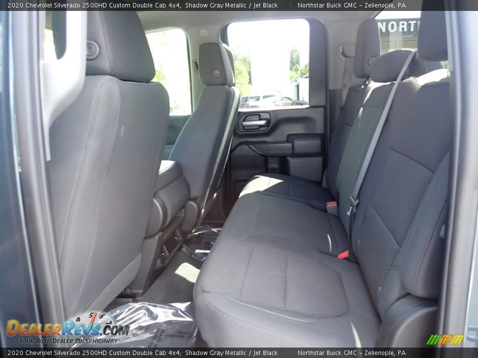 2020 Chevrolet Silverado 2500HD Custom Double Cab 4x4 Shadow Gray Metallic / Jet Black Photo #18