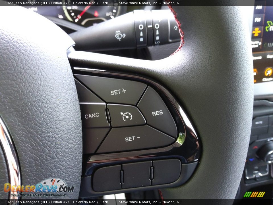 2022 Jeep Renegade (RED) Edition 4x4 Steering Wheel Photo #19