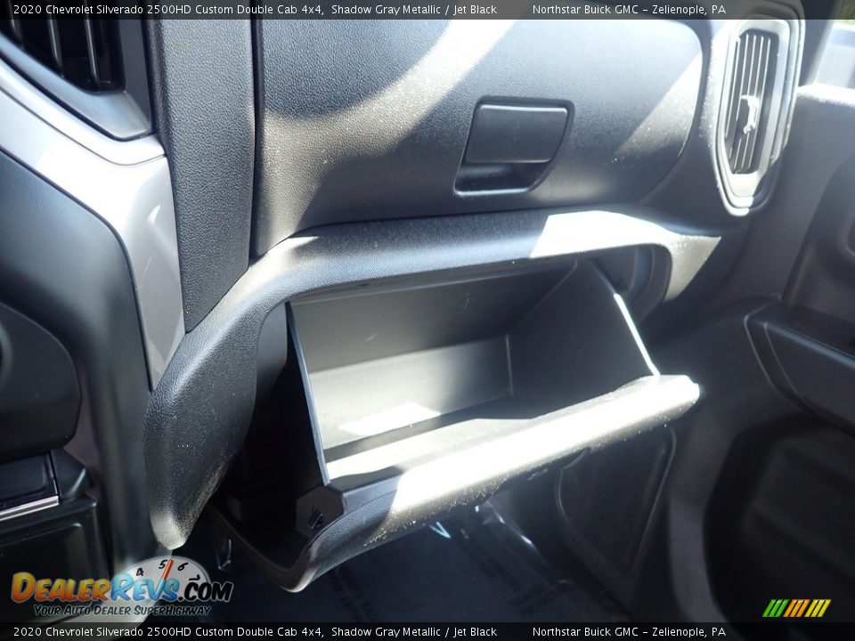 2020 Chevrolet Silverado 2500HD Custom Double Cab 4x4 Shadow Gray Metallic / Jet Black Photo #26