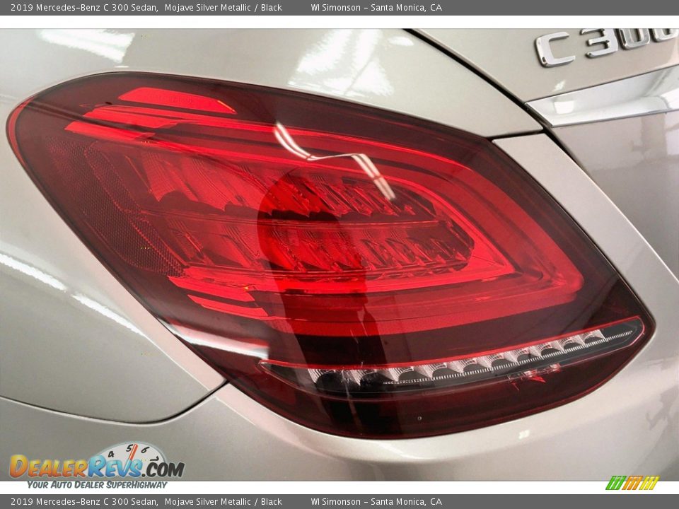 2019 Mercedes-Benz C 300 Sedan Mojave Silver Metallic / Black Photo #26