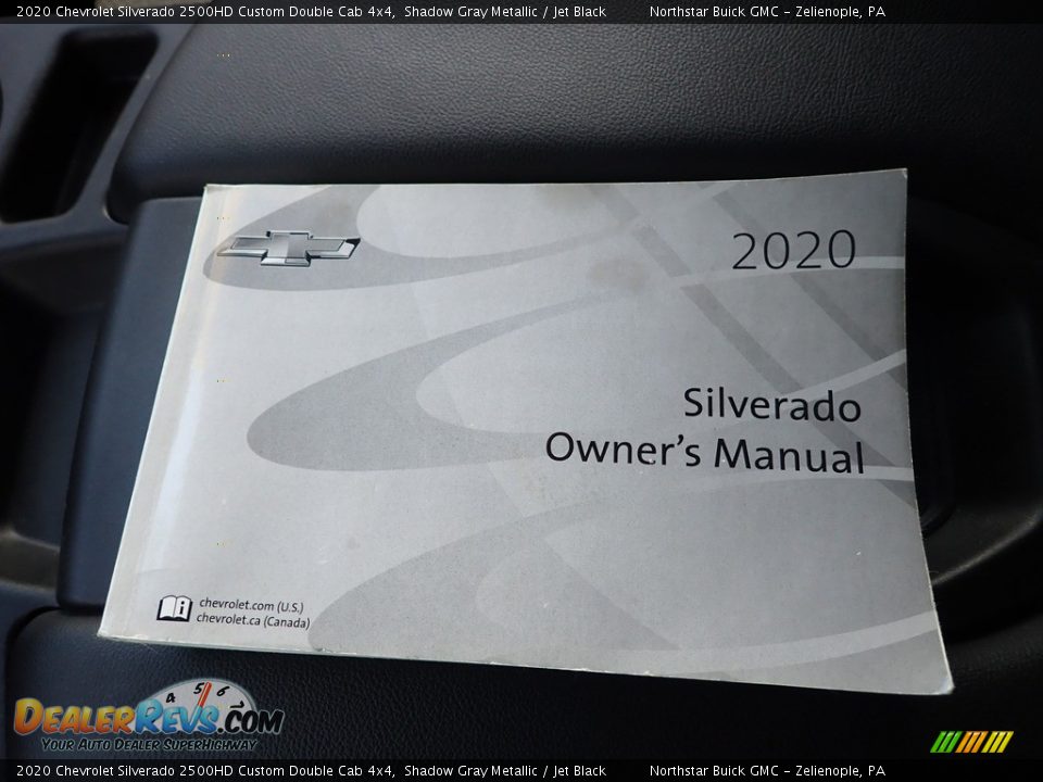 2020 Chevrolet Silverado 2500HD Custom Double Cab 4x4 Shadow Gray Metallic / Jet Black Photo #27