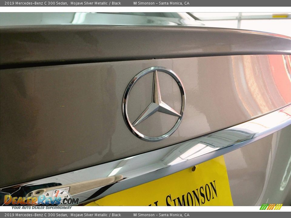 2019 Mercedes-Benz C 300 Sedan Mojave Silver Metallic / Black Photo #27