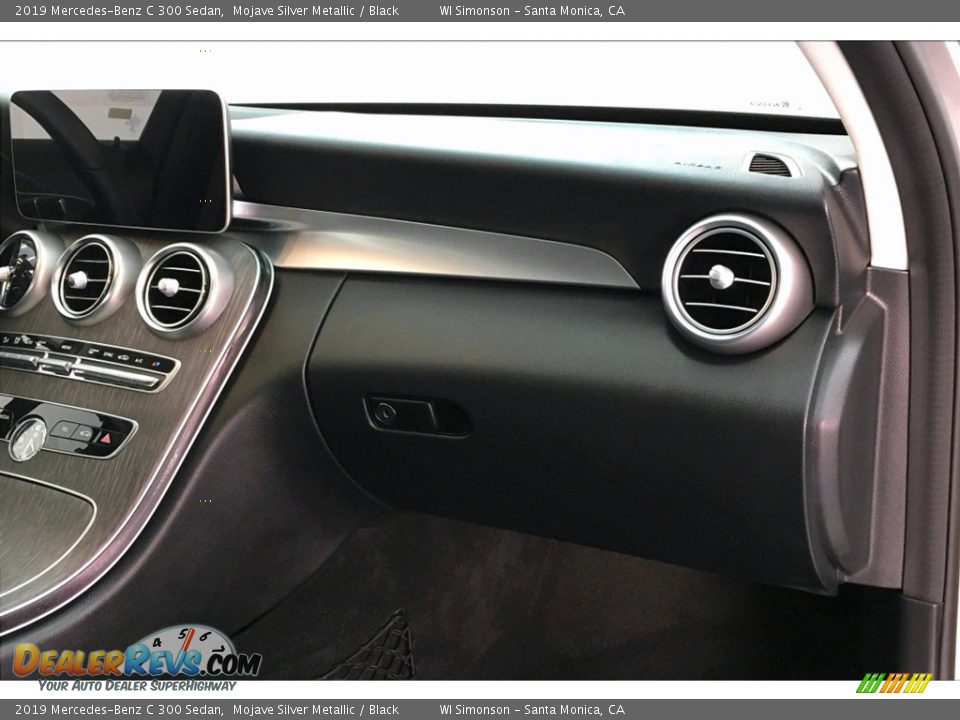 2019 Mercedes-Benz C 300 Sedan Mojave Silver Metallic / Black Photo #28