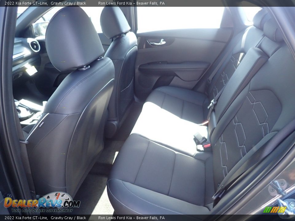 2022 Kia Forte GT-Line Gravity Gray / Black Photo #12