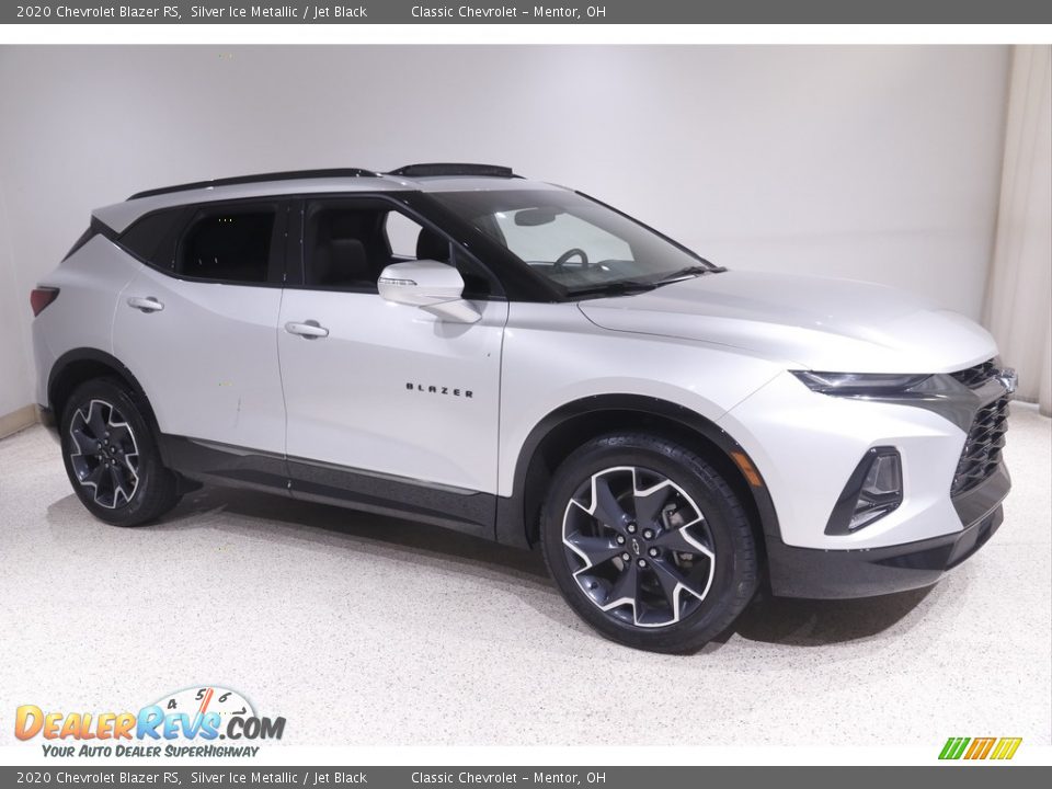 2020 Chevrolet Blazer RS Silver Ice Metallic / Jet Black Photo #1