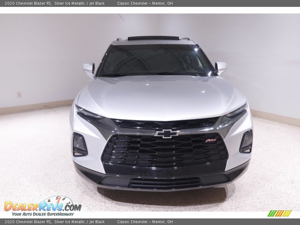 2020 Chevrolet Blazer RS Silver Ice Metallic / Jet Black Photo #2