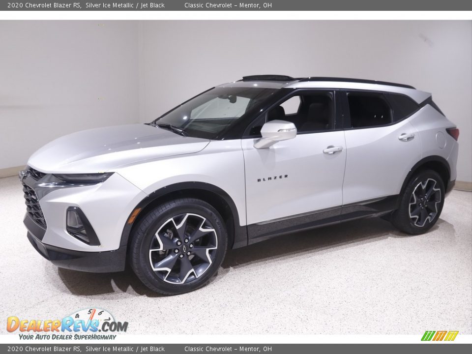 2020 Chevrolet Blazer RS Silver Ice Metallic / Jet Black Photo #3