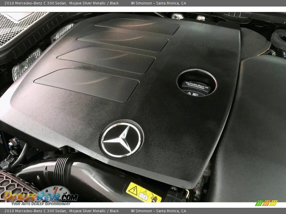 2019 Mercedes-Benz C 300 Sedan Mojave Silver Metallic / Black Photo #31