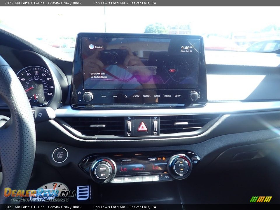 2022 Kia Forte GT-Line Gravity Gray / Black Photo #17