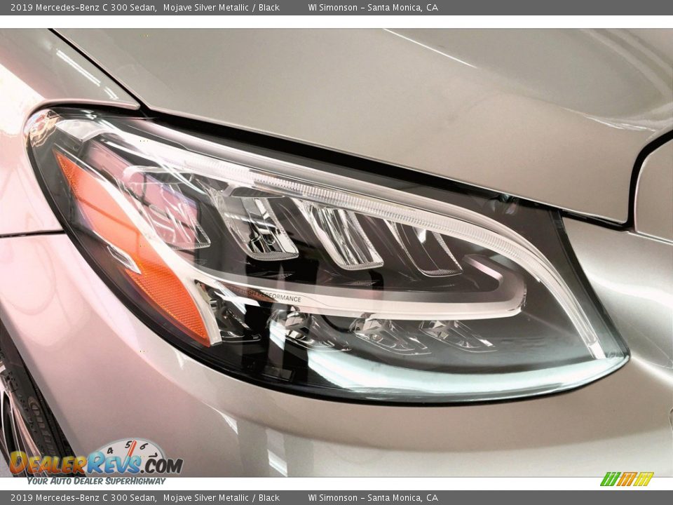 2019 Mercedes-Benz C 300 Sedan Mojave Silver Metallic / Black Photo #32