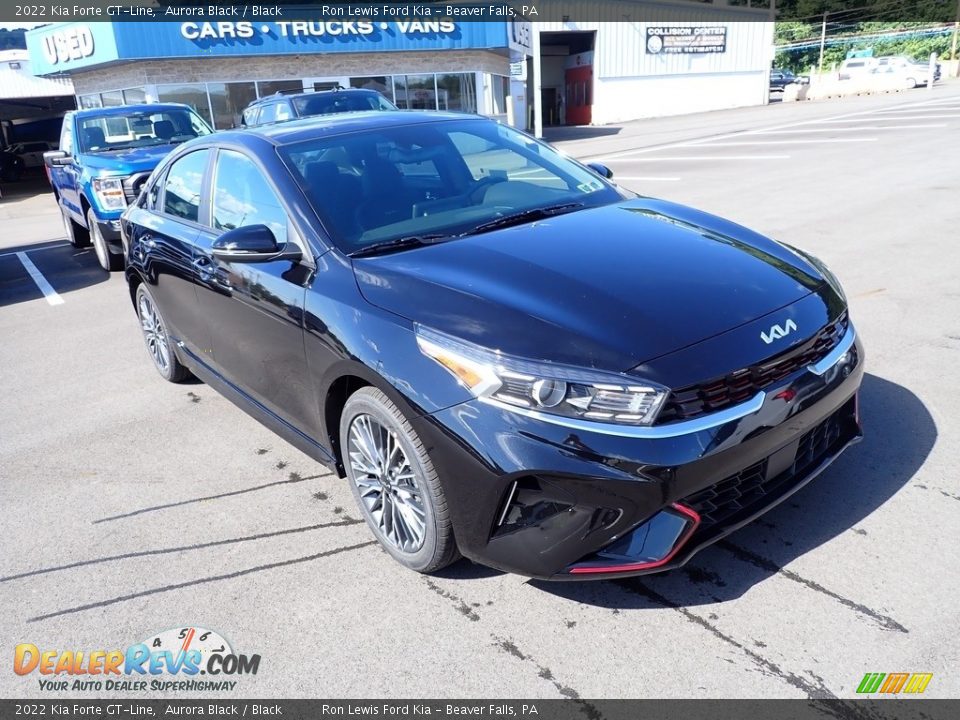 2022 Kia Forte GT-Line Aurora Black / Black Photo #2