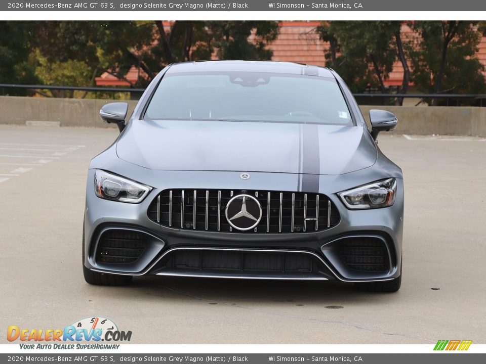 2020 Mercedes-Benz AMG GT 63 S designo Selenite Grey Magno (Matte) / Black Photo #3