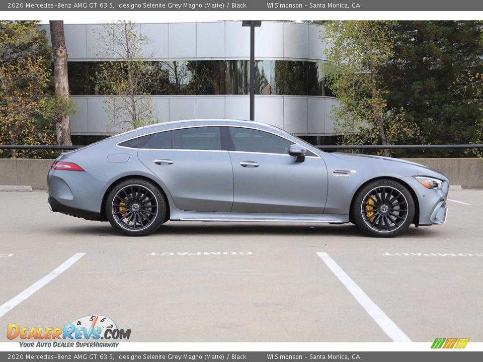 2020 Mercedes-Benz AMG GT 63 S designo Selenite Grey Magno (Matte) / Black Photo #4