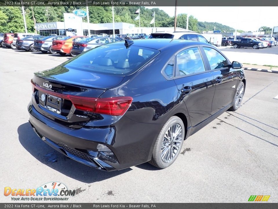 2022 Kia Forte GT-Line Aurora Black / Black Photo #8