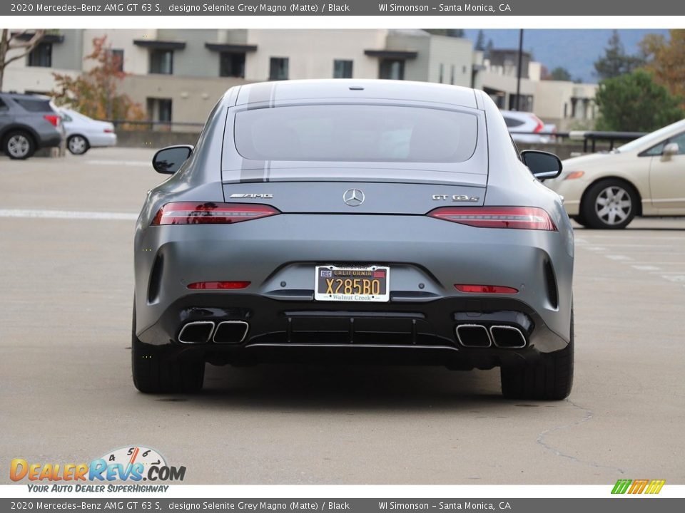 2020 Mercedes-Benz AMG GT 63 S designo Selenite Grey Magno (Matte) / Black Photo #6