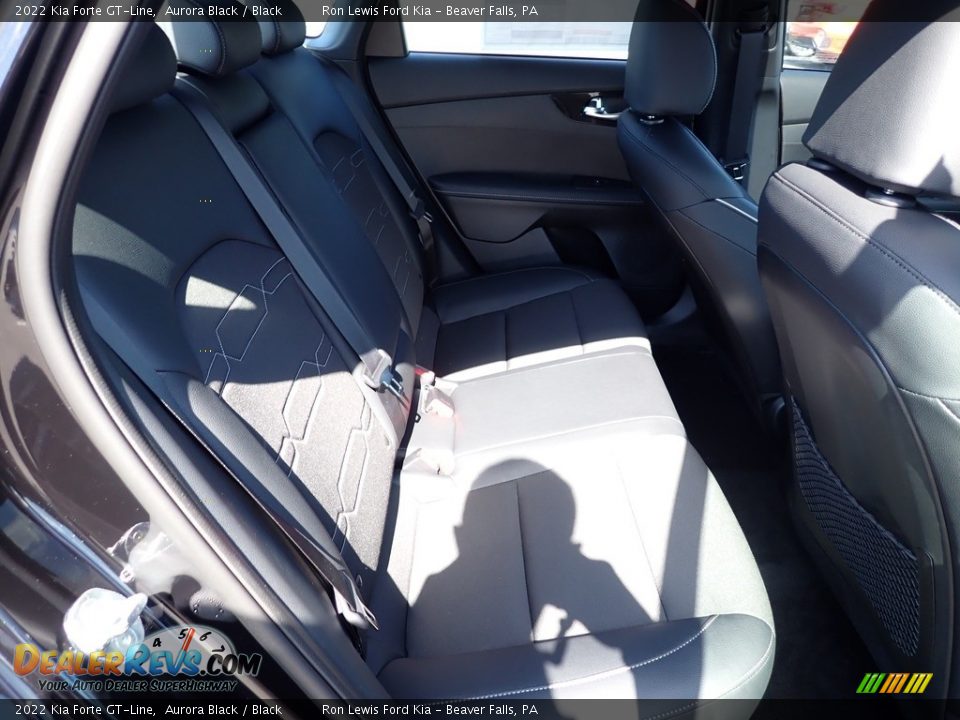 2022 Kia Forte GT-Line Aurora Black / Black Photo #10