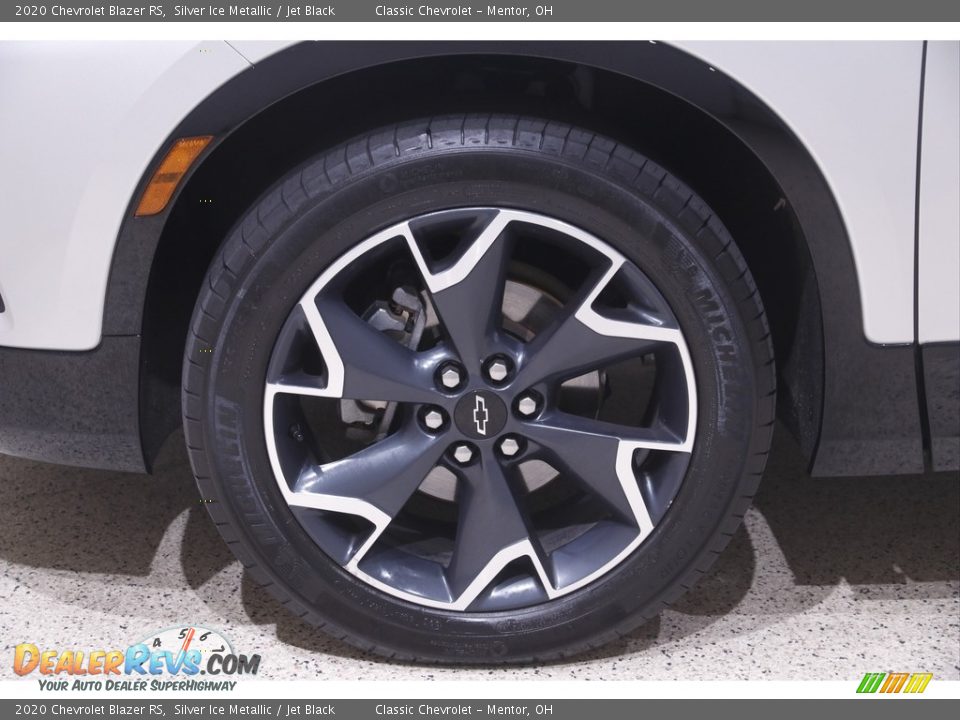 2020 Chevrolet Blazer RS Silver Ice Metallic / Jet Black Photo #21