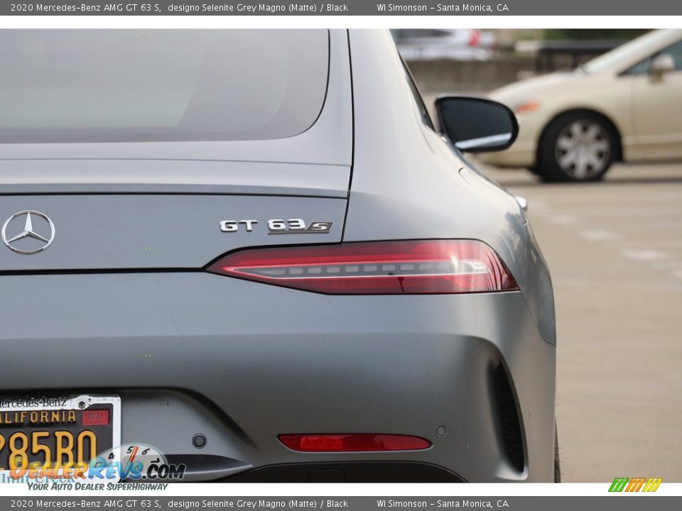 2020 Mercedes-Benz AMG GT 63 S designo Selenite Grey Magno (Matte) / Black Photo #8