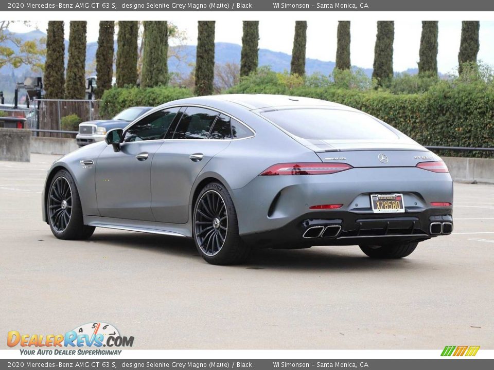 2020 Mercedes-Benz AMG GT 63 S designo Selenite Grey Magno (Matte) / Black Photo #9