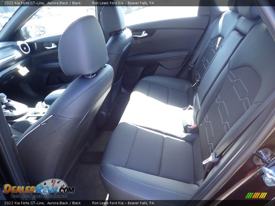 2022 Kia Forte GT-Line Aurora Black / Black Photo #12