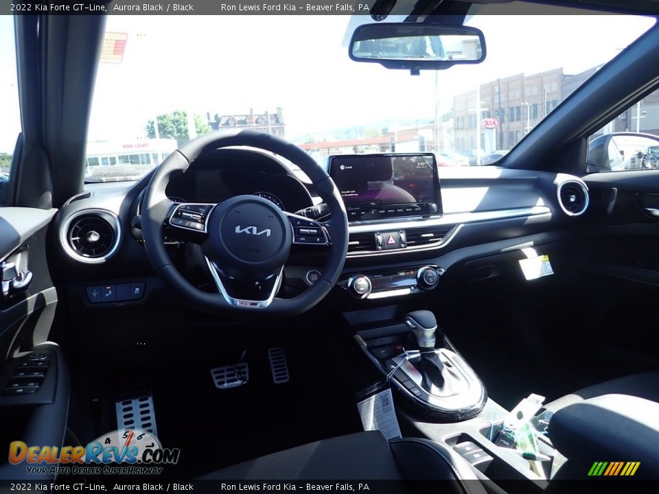 2022 Kia Forte GT-Line Aurora Black / Black Photo #13