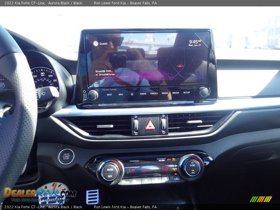 2022 Kia Forte GT-Line Aurora Black / Black Photo #17