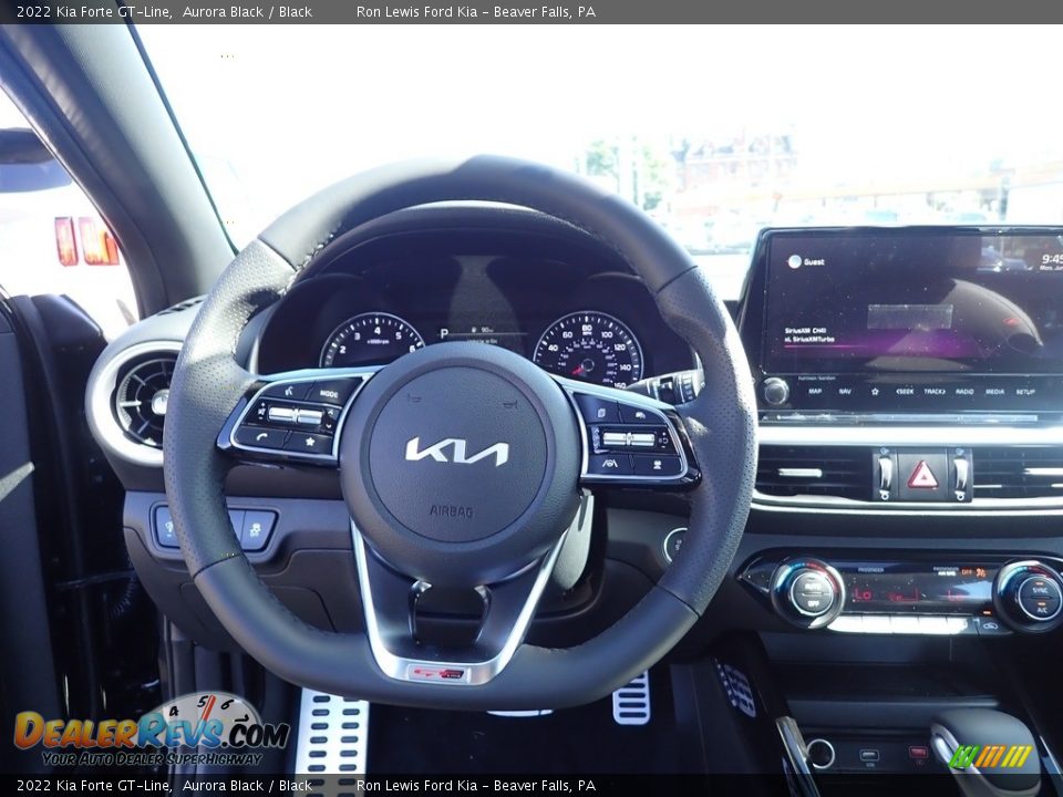 2022 Kia Forte GT-Line Aurora Black / Black Photo #19