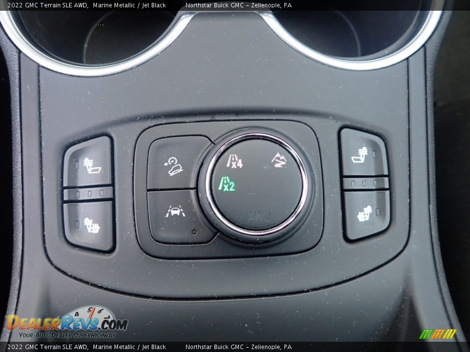 2022 GMC Terrain SLE AWD Marine Metallic / Jet Black Photo #27