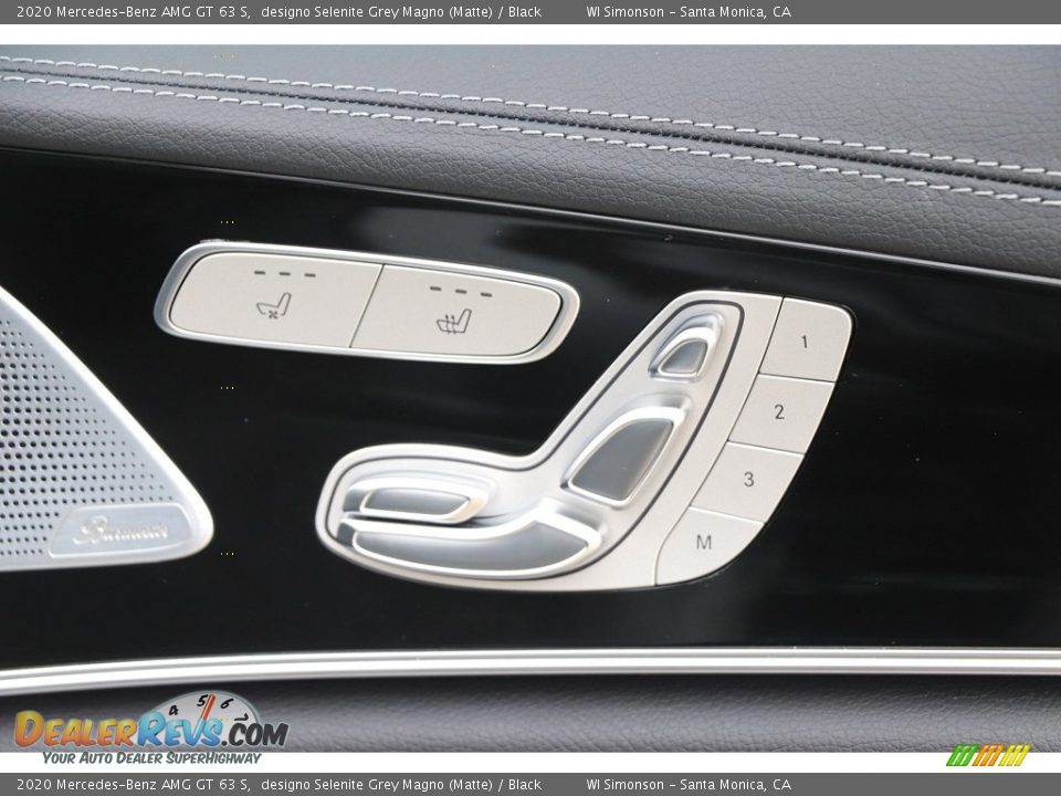 2020 Mercedes-Benz AMG GT 63 S designo Selenite Grey Magno (Matte) / Black Photo #23