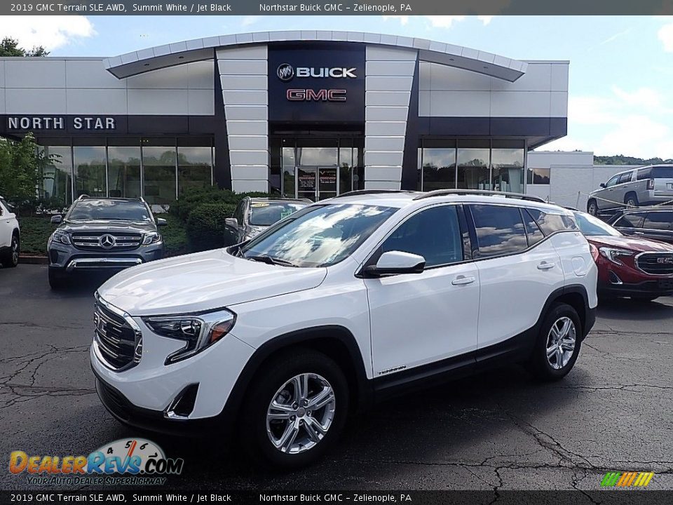 2019 GMC Terrain SLE AWD Summit White / Jet Black Photo #1