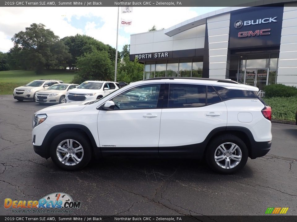 2019 GMC Terrain SLE AWD Summit White / Jet Black Photo #2