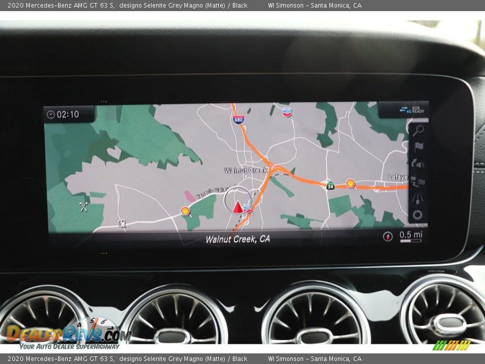 Navigation of 2020 Mercedes-Benz AMG GT 63 S Photo #26