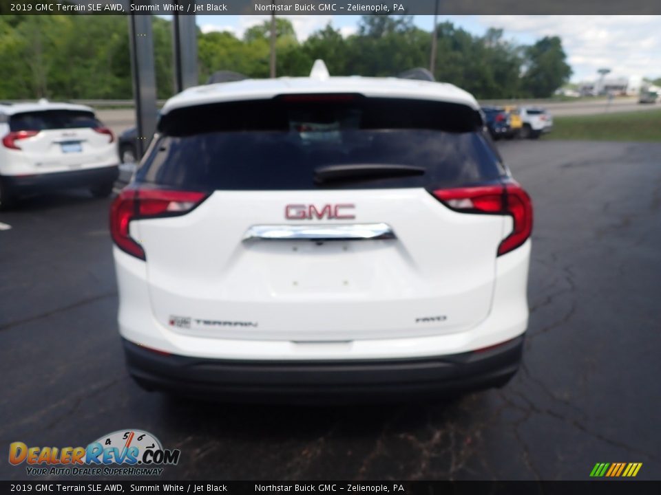 2019 GMC Terrain SLE AWD Summit White / Jet Black Photo #5