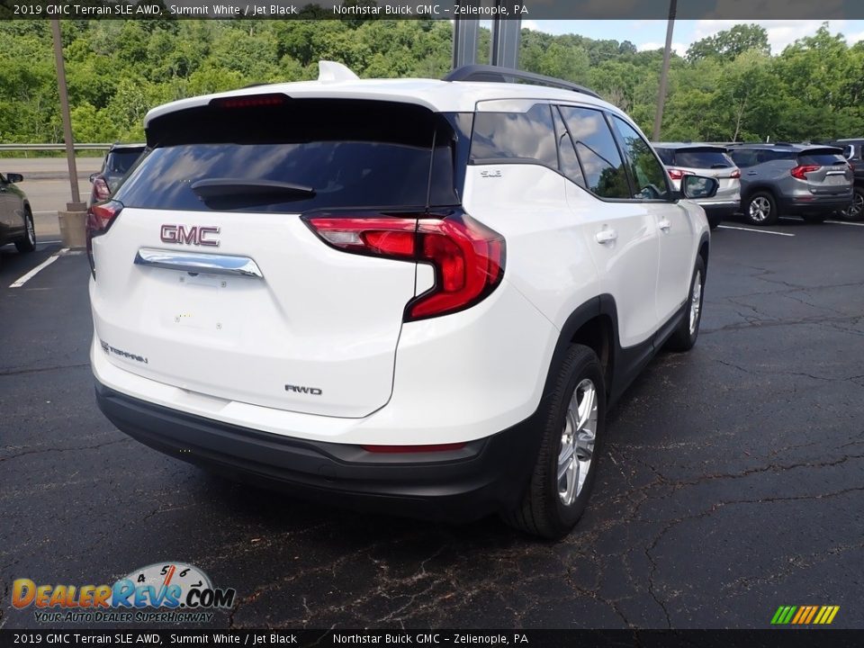 2019 GMC Terrain SLE AWD Summit White / Jet Black Photo #6