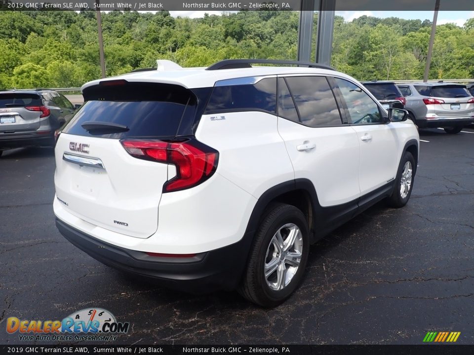 2019 GMC Terrain SLE AWD Summit White / Jet Black Photo #7